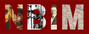 New Britain Industrial Museum (letters NBIM) logo