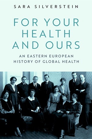 blue cover of For Your Health and Ours by Sara Silverstein